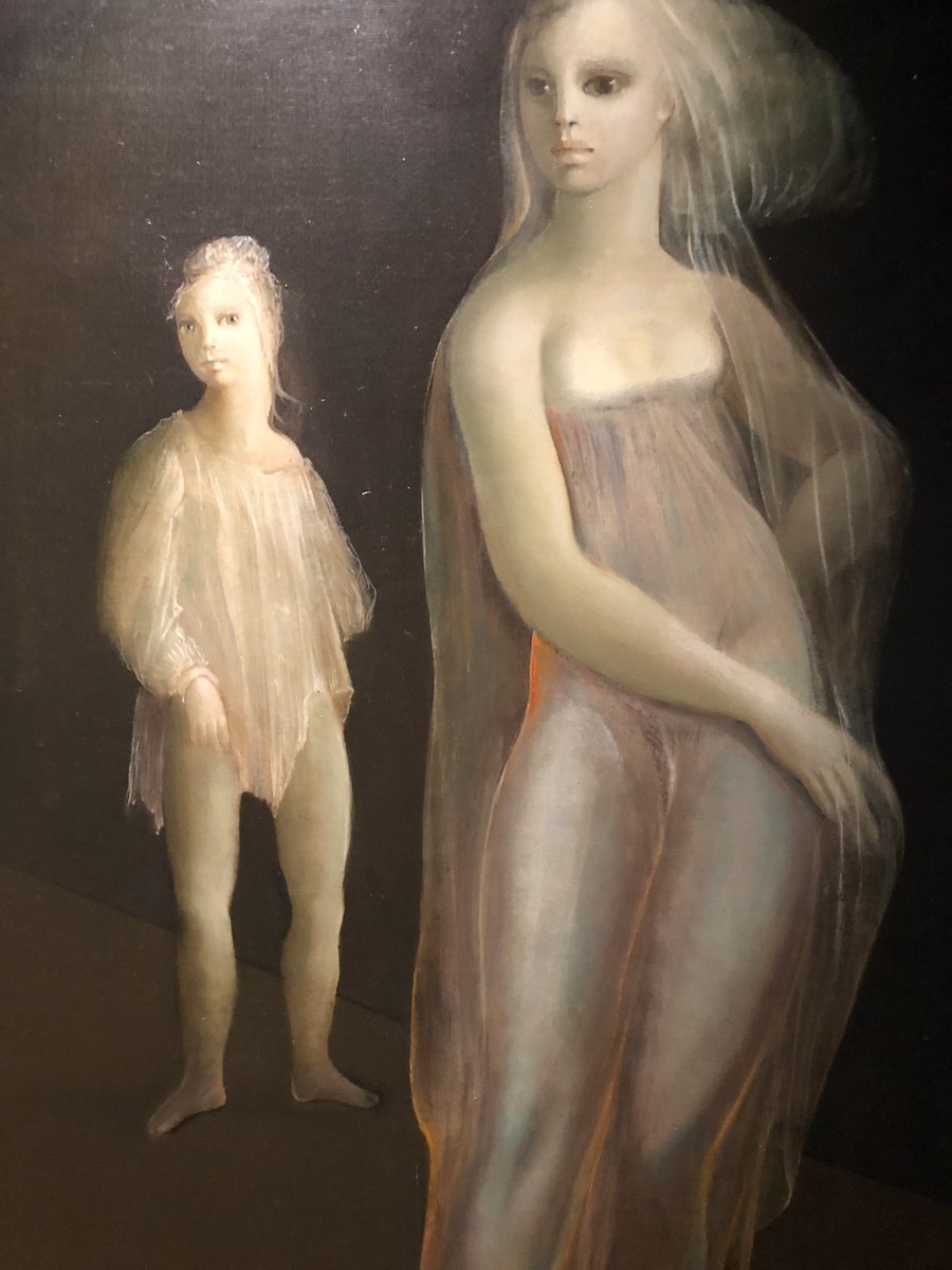 rcembalest's tweet photo. She self-identified with sphinxes, witches &amp; owls, rejected conventions like marriage &amp; labels like Surrealism, illustrated de Sade &amp; lived her life as performance: meet Argentine-Italian artist Leonor Fini @museumofsex https://t.co/2NO3BxEH7a