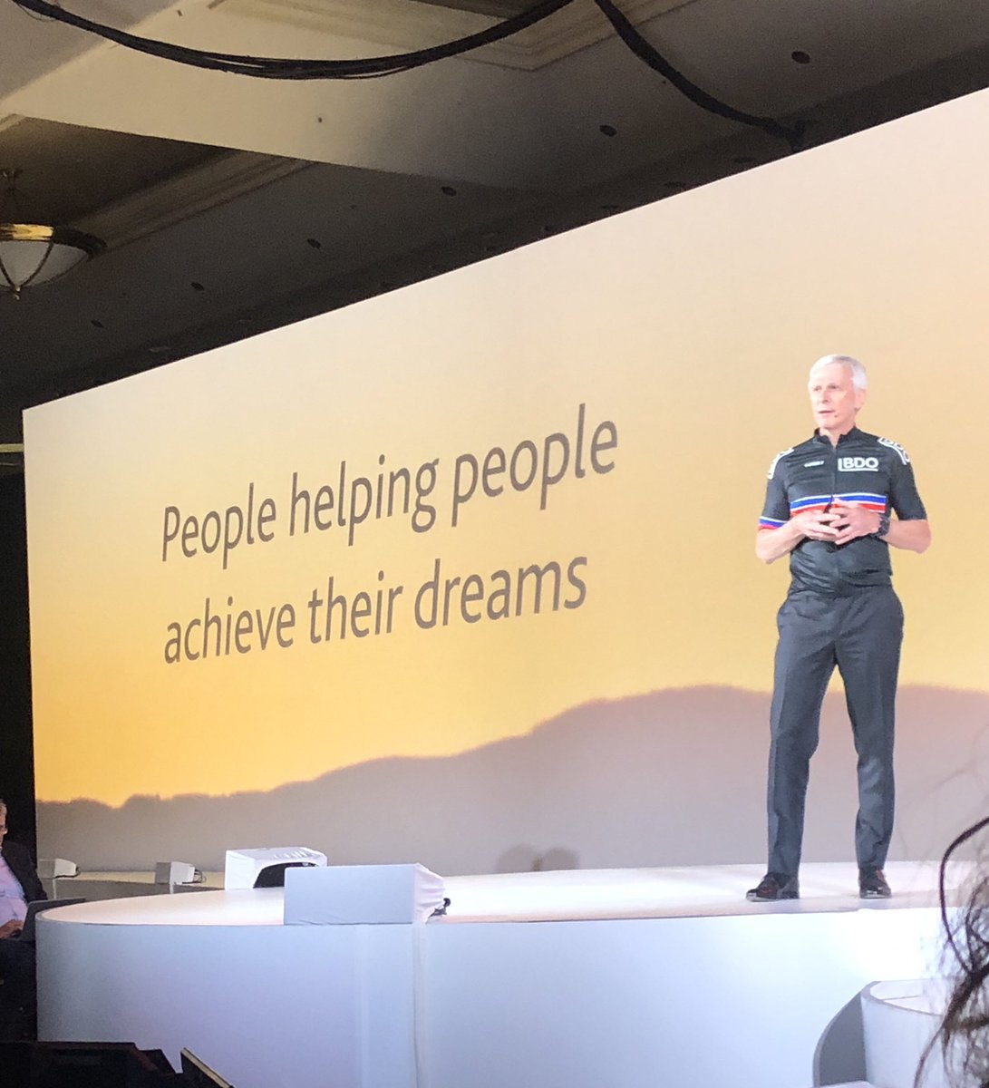 BDO. People helping people achieve their dreams. Expressing the BDO way with Global CEO @keith_farlinger . #BDOTimetolead