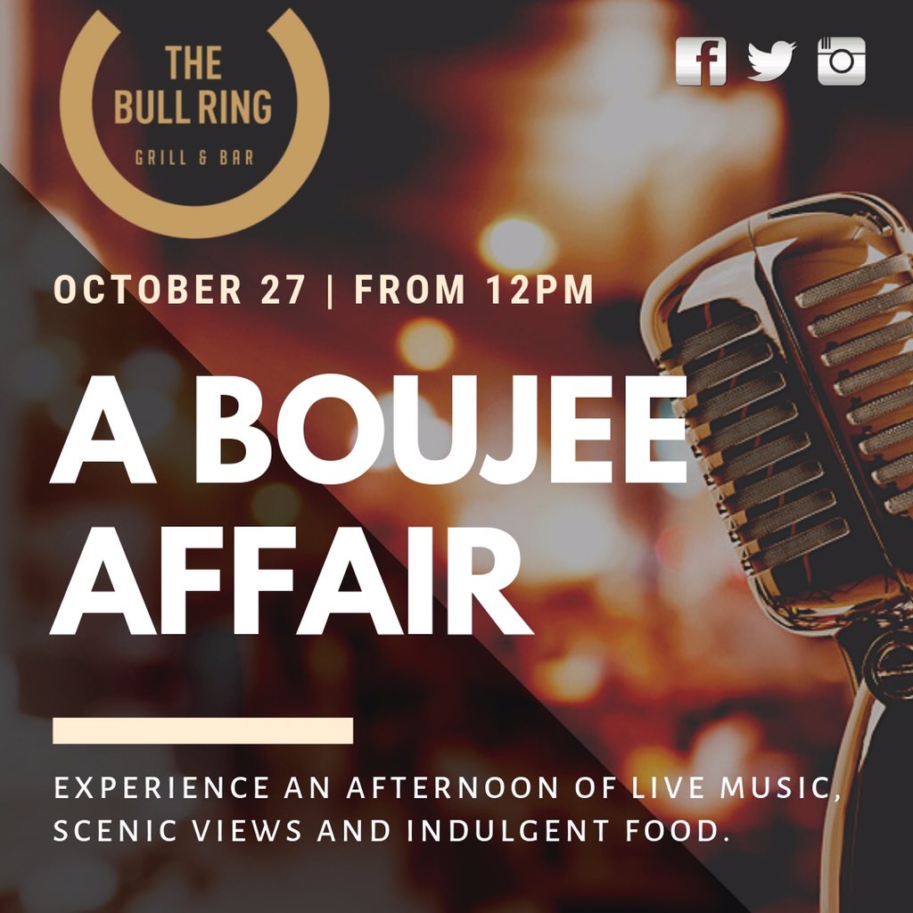 Live music, sprawling lawns, delectable food and of course deliciously cold Bullish Craft Beer every Saturday at the Bull Ring Grill and Bar...come get in the Ring! thebullringsa.co.za