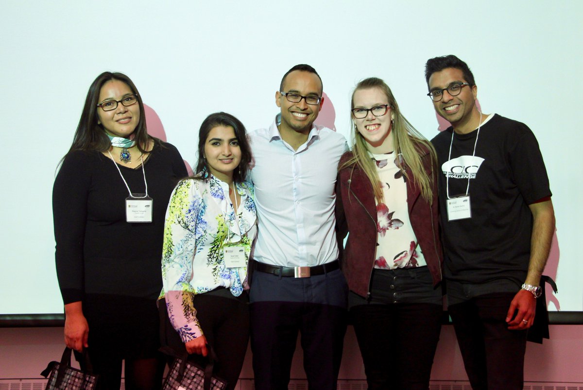 cic_yyc's tweet photo. What a wild weekend at CIC 2018! Our final four teams pitched forwards their innovative solutions to address sustainability from a student context to a panel of expert judges! Thank you to all the participants, mentors, judges, and organizing committee for making this possible! https://t.co/yh60UPK7zS