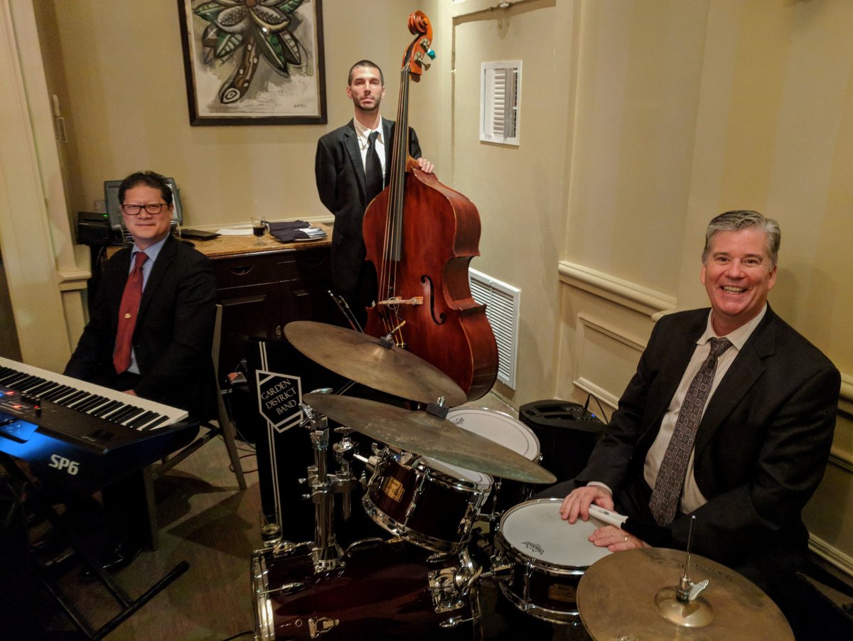 HMPmusic's tweet photo. Last night's private event at "Ralph's On The Park" Great client, great band/music - thanks. (Annual event) 
 #GardenDistrictBand #HMPmusic #Ralphsonthepark #DavidWHansen #HansenJazz https://t.co/SCCieijV8c