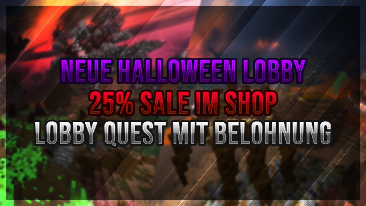 NeruxVace's tweet photo. 🎃 Halloween Update  🎃 

Ab heute spukt es wieder auf @NeruxVace.net 👻!

Neben 25% Rabatt im Onlineshop🕷hat sich die Lobby wieder in einen gruseligen Ort verwandelt🕸! Desweiteren gibt es eine Halloween-Quest🦇 mit Belohnung!

Weitere Informationen:
▶https://t.co/VoPNPKFlA9 https://t.co/u5eo6kT87p