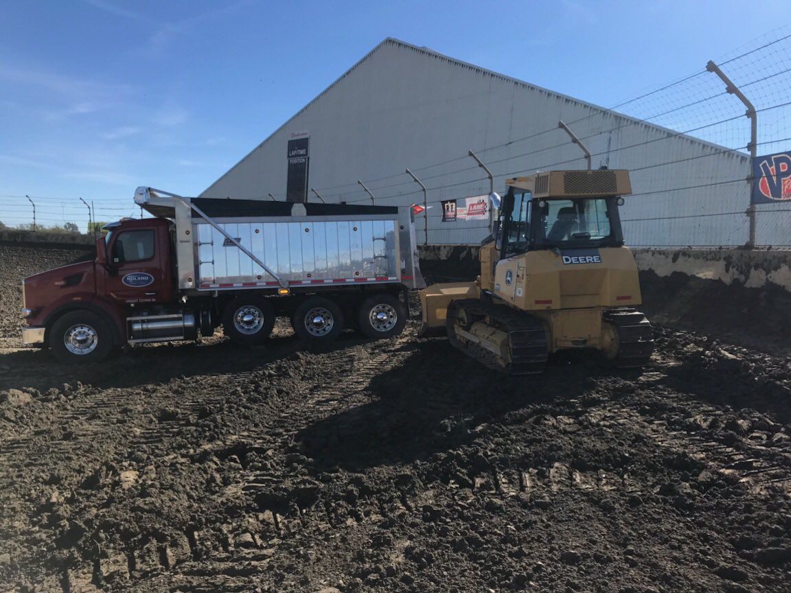 kokomospeedway's tweet photo. Preparations for the 2019 race season have begun. #NewClay https://t.co/OZPeaR84mH