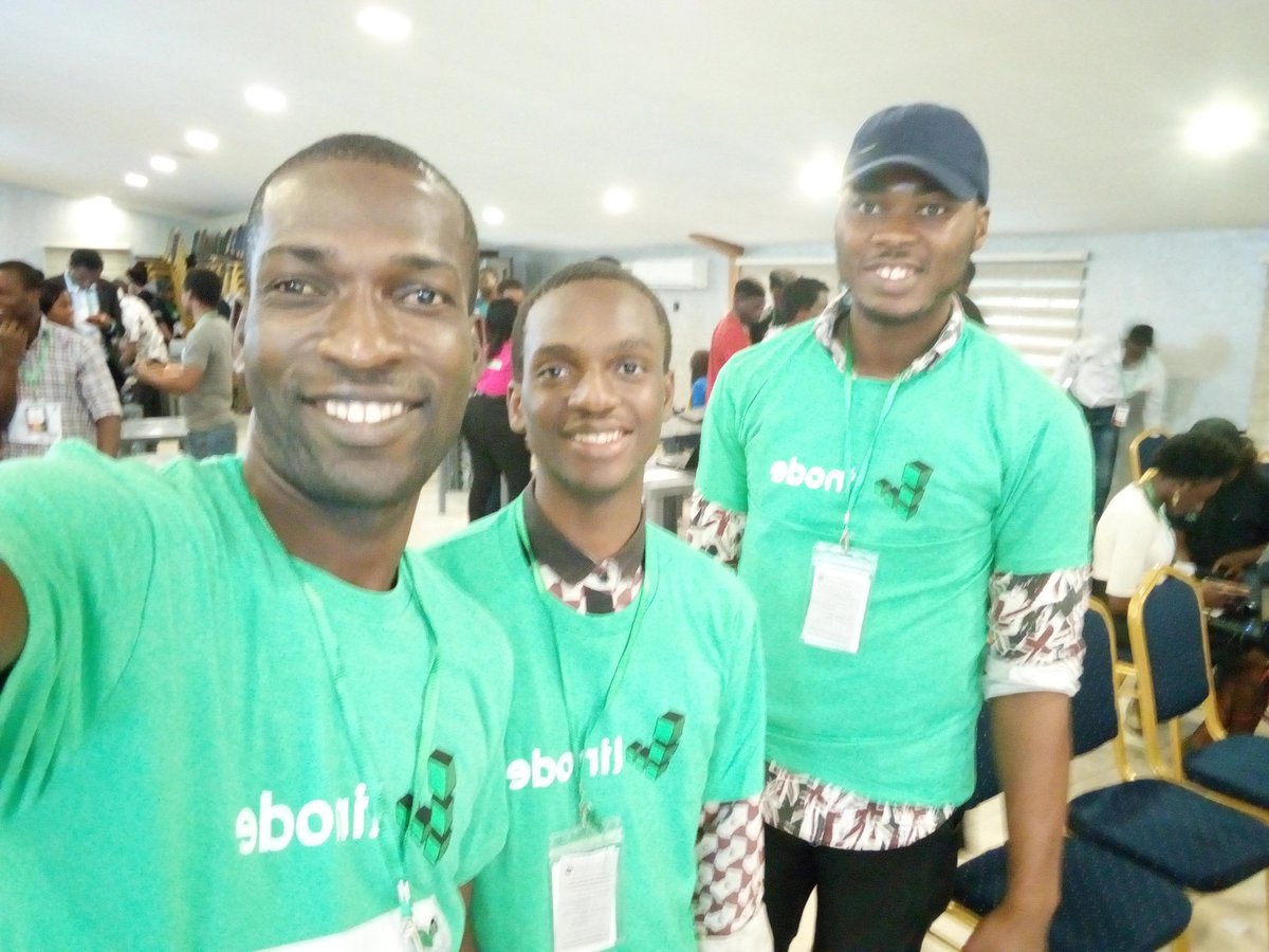 okoropaul's tweet photo. Day one of #NaijaHacks2018 is over, day two loading ...😊 Abeg make ona join us pray 🙏 oh, say make the Judges shortlist our team #TeamFudHub among the five finalists that will pitch before the investors tomorrow at the grand finale.
#WarriToTheWorld
#WafficonValley https://t.co/DuxEQYPdg8