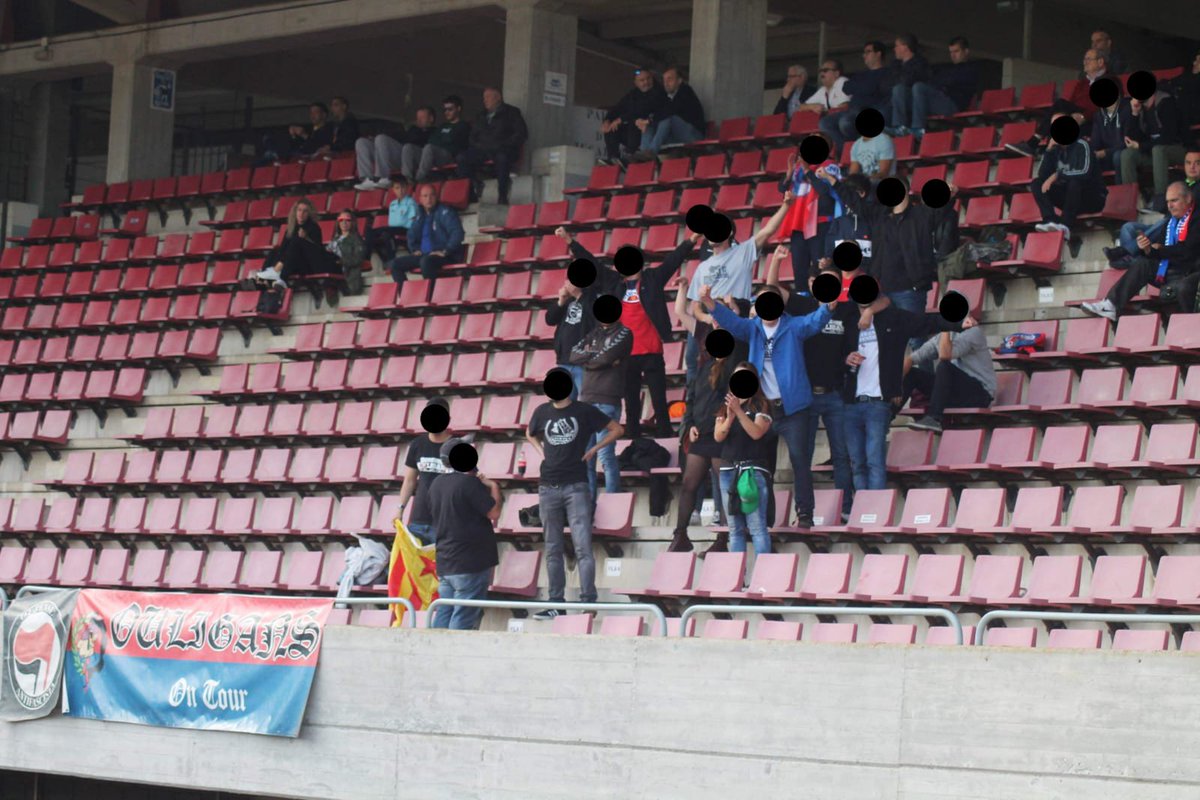 Presentes de novo no mítico San Lázaro, no empate a uns ante a SD Compostela.