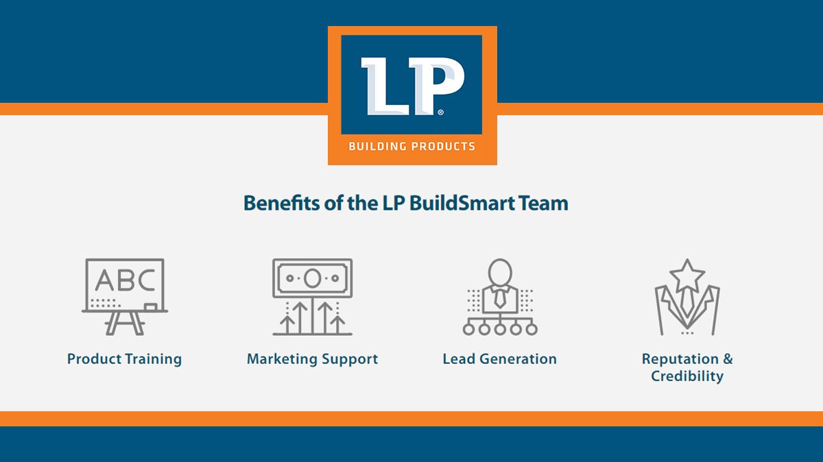 The LP® BuildSmart™ Preferred Contractor Program helps builders grow their reputation and credibility in the industry and among customers through marketing support and manufacturer training in installing build-to-last products. Learn more today! bit.ly/2wuG0dP
