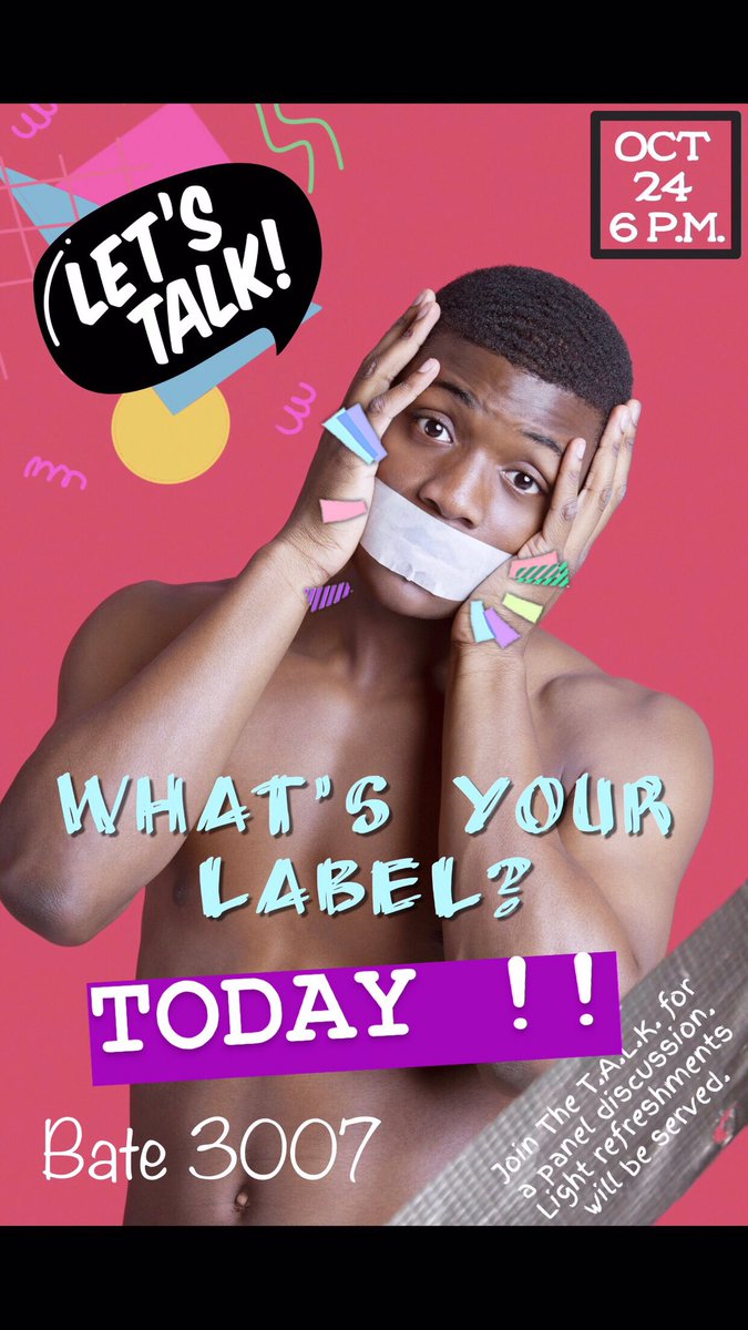 Today!! Come out, eat some snacks, engage in conversation and enjoy the event.😌