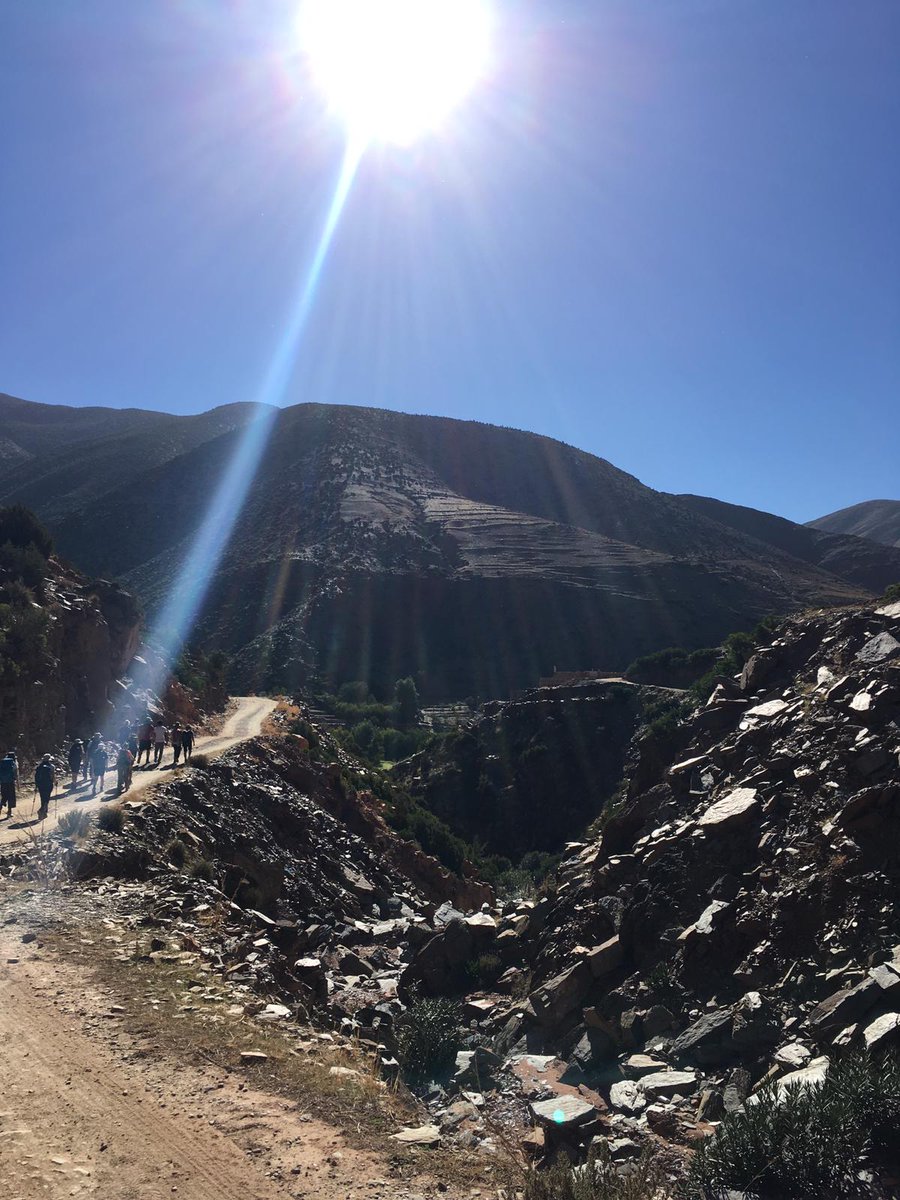 More trekking photos! #WHSMorocco18