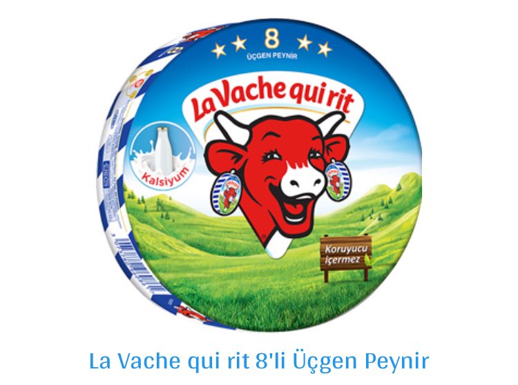 La Vache gui rit ineğinin küpelerini kesip çıkar başka bir markaya dönüşsün 🤨
