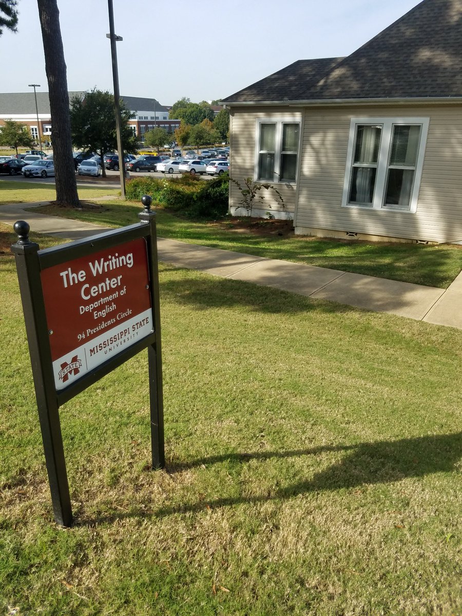 msstate_writing's tweet photo. It's a beautiful day to #write with us here at #wcatpc. Come on in! https://t.co/jyw7WGMO0P