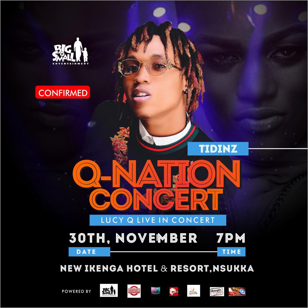 poptvofficial's tweet photo. Are you seeing what we are seeing @tidinz za golden boy live on the 30th of November
@bignsmallent @lucy___q @ivaldrolconsultng @lionzworch_ng @southeast_trends
@thenextgenent
@poptvofficial
@Blazers_Ng
#QnationConcert #LucyQ #BignSmallEnt https://t.co/TMH8CifYeX