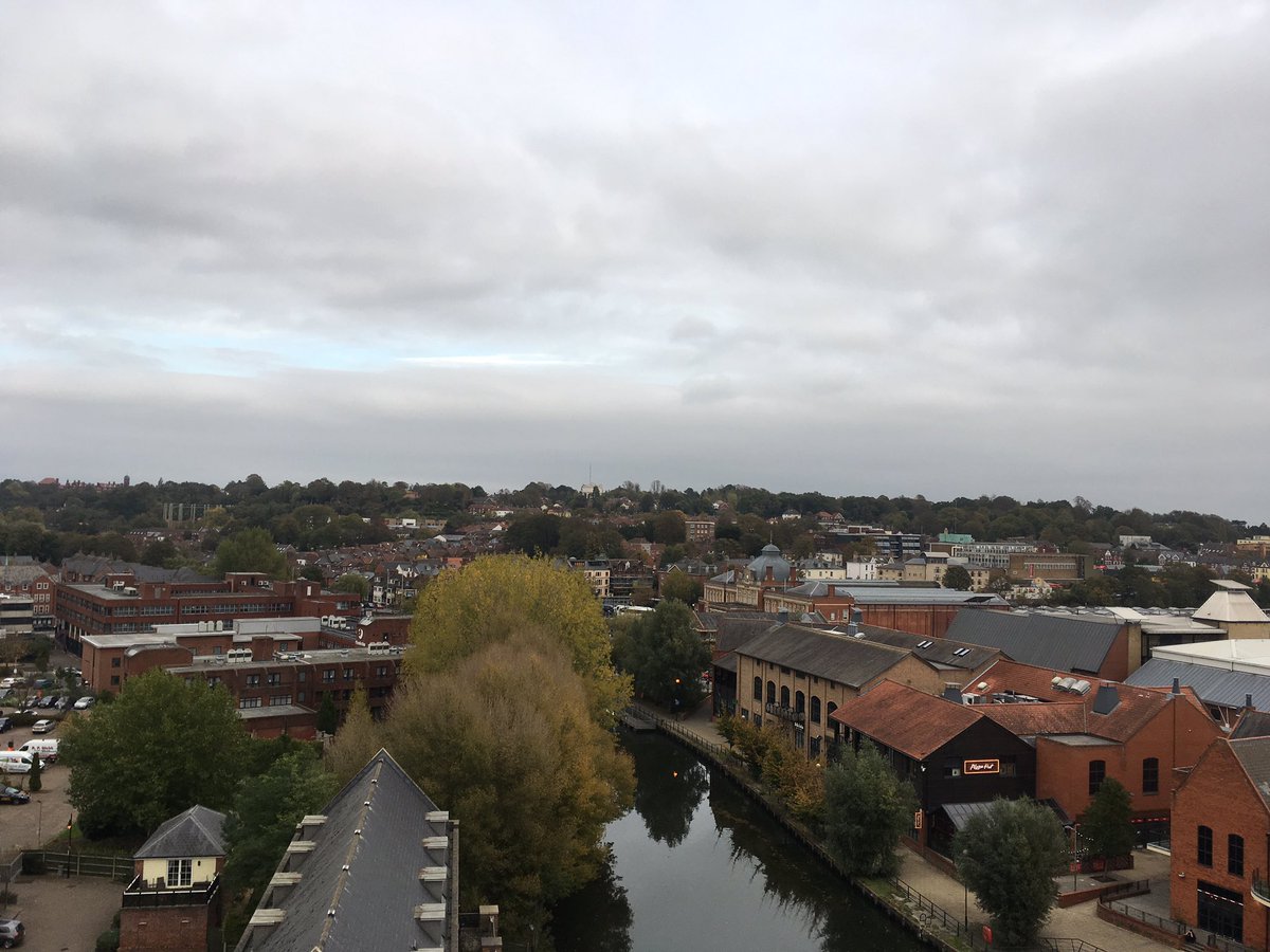 WaldorfFarrow's tweet photo. A great afternoon being shown round @orbitgroup new Norwich development St Anne's Quarter. The views from the penthouse are amazing! #building #norwich #BehindTheScenes #cityviews #cathedral #construction https://t.co/LPh3aKgWvJ