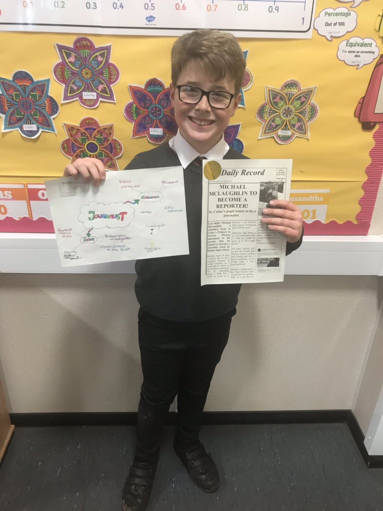 stcadocsprimary's tweet photo. A very well deserved Head Teacher Award for this fantastic newspaper article! #PopeFrancisFaithAward #JournalistInTheMaking https://t.co/QQXt2WKUMC