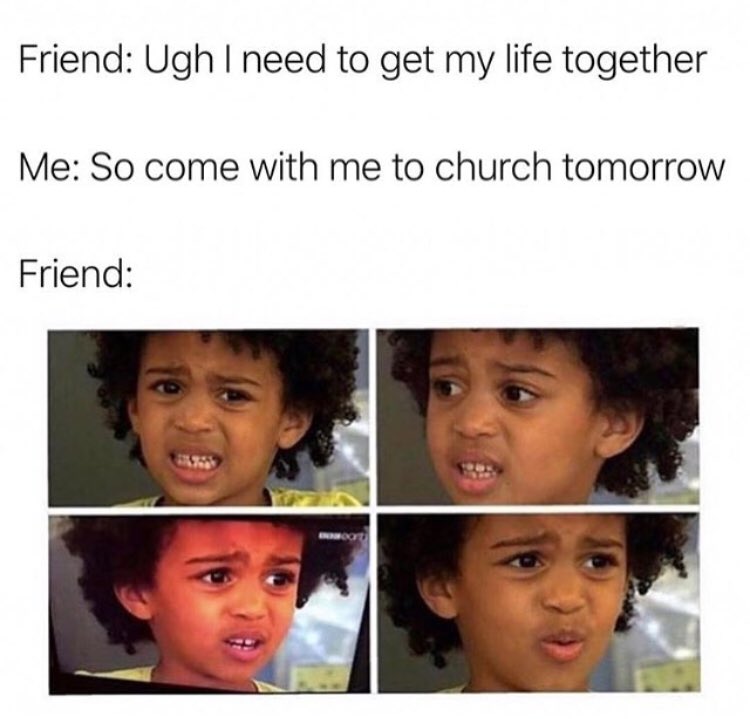 #CheckYourHeart and still invite that friend tho.