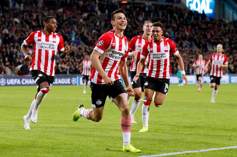 Chucky Lozano hizo su gol con el PSV Eindhoven