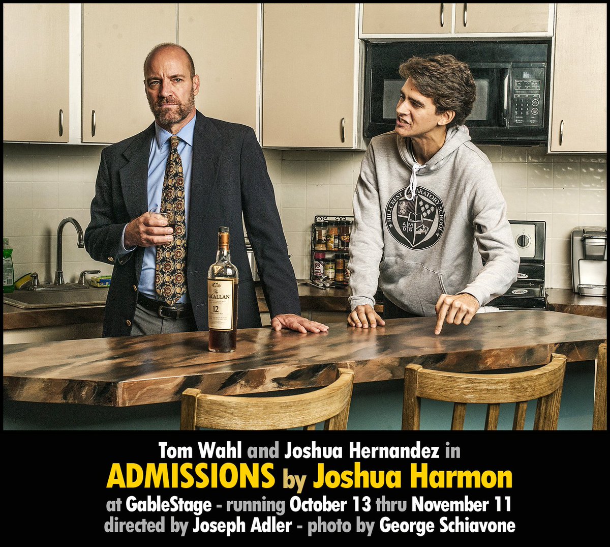 GroveStage's tweet photo. ADMISSIONS is “the kind of assumption-questioning comedy-drama that Producing Artistic Director Joseph Adler loves.” - Bill Hirschman of Florida Theatre On Stage: https://t.co/QoTkdTYCM0 Now playing at @gablestage through Nov 11. #GableStage #GroveStage https://t.co/sgo4vzIm4L