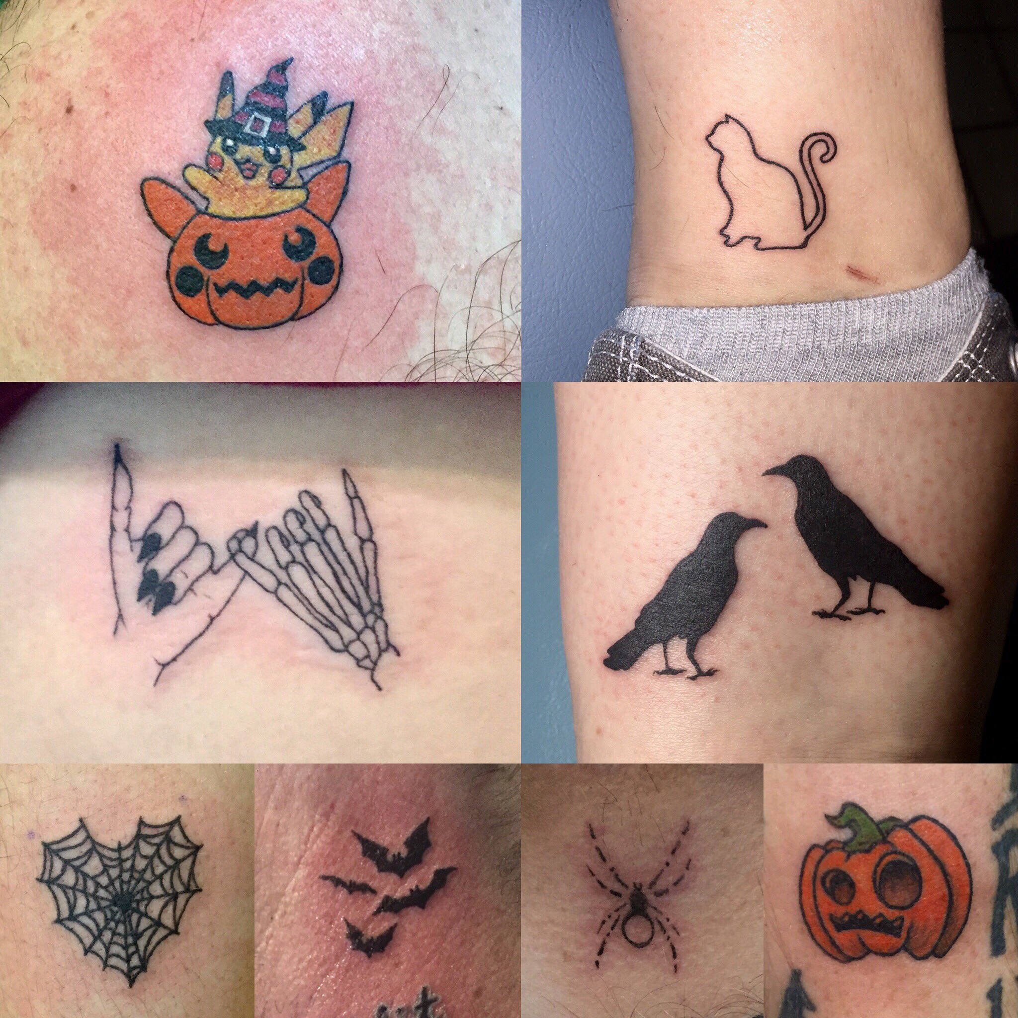 14 Halloween Tattoos to Celebrate the Spooky Spirit All Year  Brit  Co