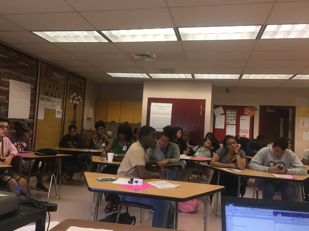 Hallandale_SGA's tweet photo. Yesterday’s first ICC Meeting was a huge success. Ran by Desi Barr jr.- SGA President and Rachel Anderson- Class of 2019 co-President. Thanks to the clubs that came out. Next meeting will be Nov. 13 @2:45. Hope to see all clubs!! https://t.co/xD3NWTMvo2