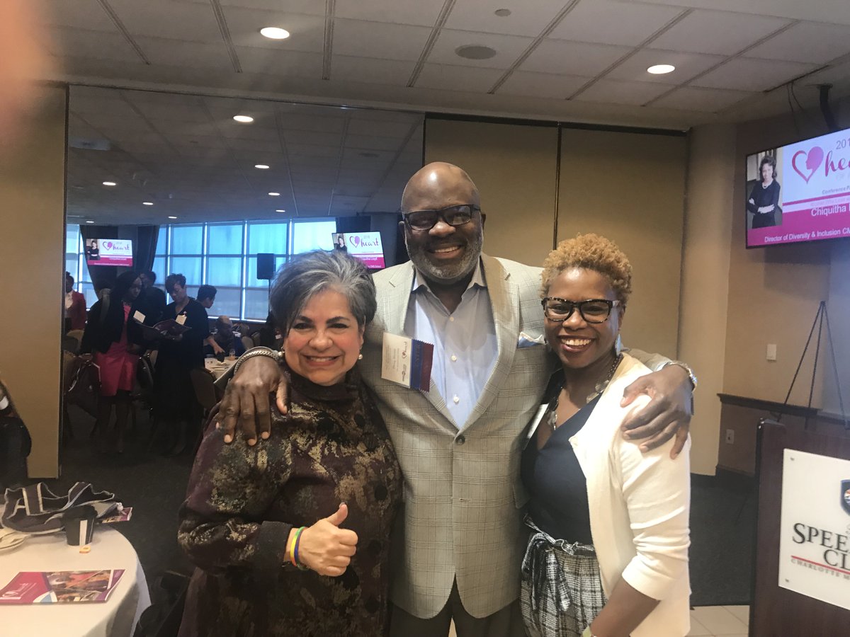 CEO Doug Harris <a href="/KGdiversity/">Kaleidoscope Group</a>, #HOAW Moderator Astrid Chirinos, Executive Director, YMCA &amp; Luncheon Keynote Jacqie McWilliams, CIAA Commissioner. #QueenCity, #Enterpreneurship, #WomenBusiness <a href="/WBCCharlotte/">Women's Bus Ctr Chlt</a> @DougHarrisKG <a href="/CLTMotorSpdwy/">Charlotte Motor Speedway</a>