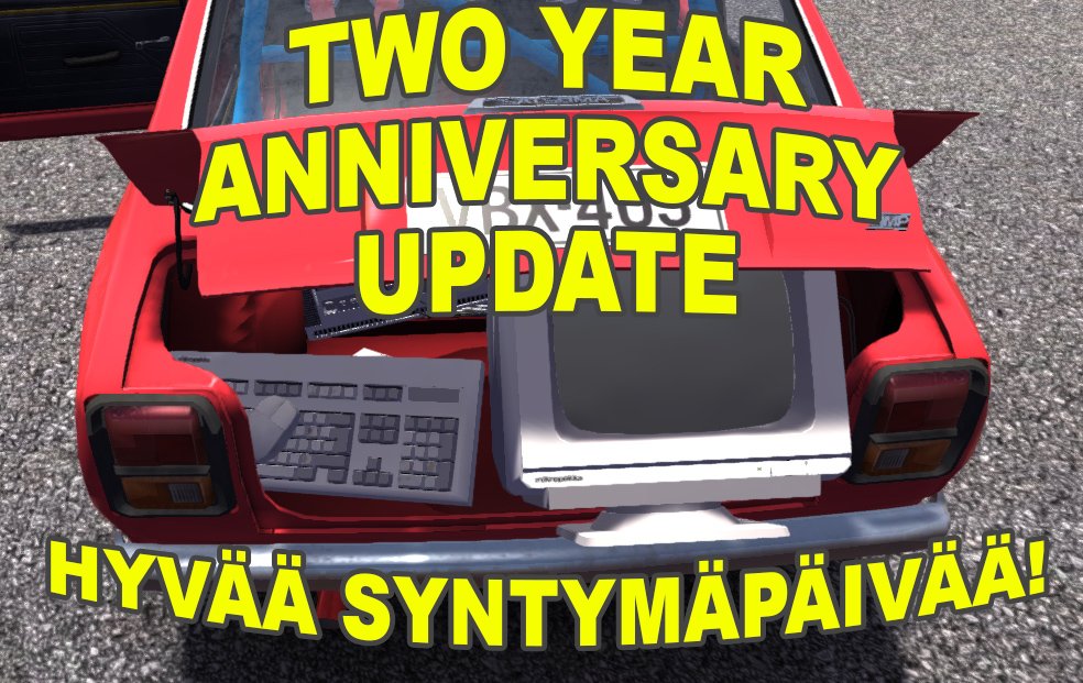 My Summer Car 2-Year Anniversary Update Now Live