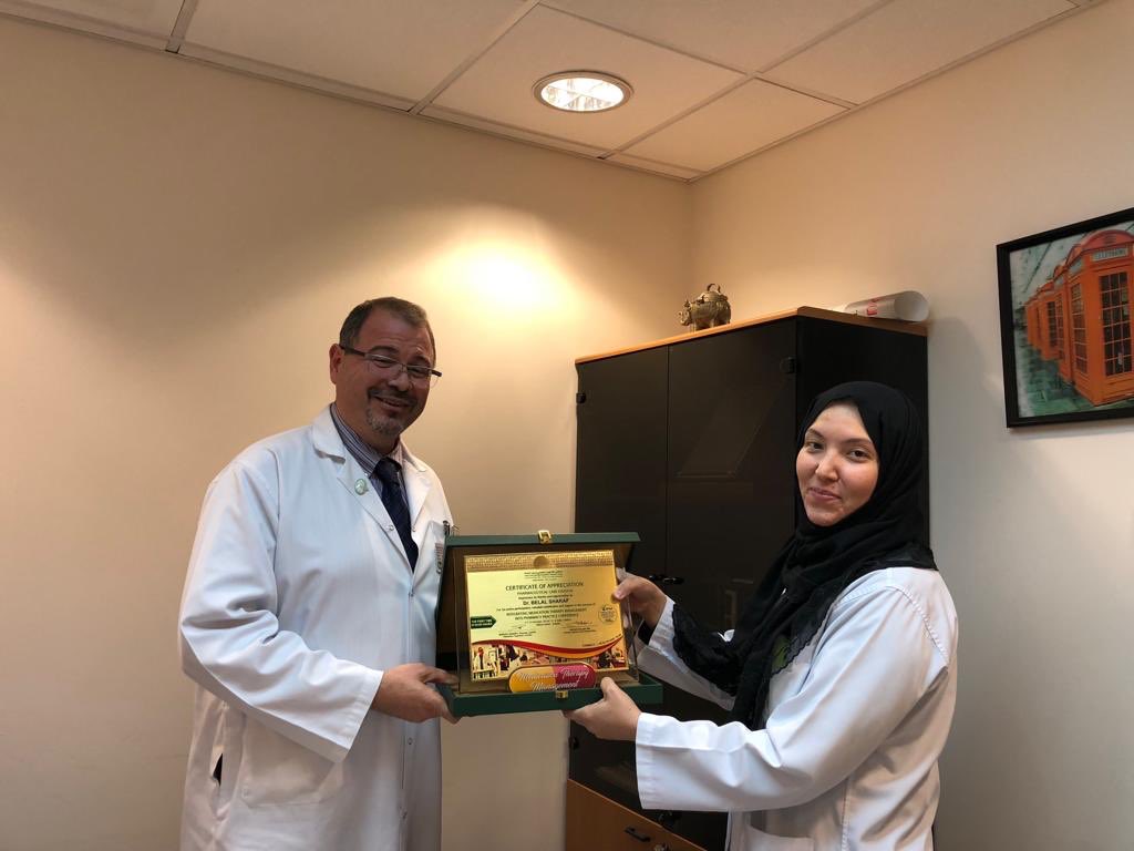 MTMconference's tweet photo. Thnak you Dr. Belal Sharaf for participating in our conference by cancer pain management lecture! #MTMconference2018 https://t.co/ogVYKPbJ2N