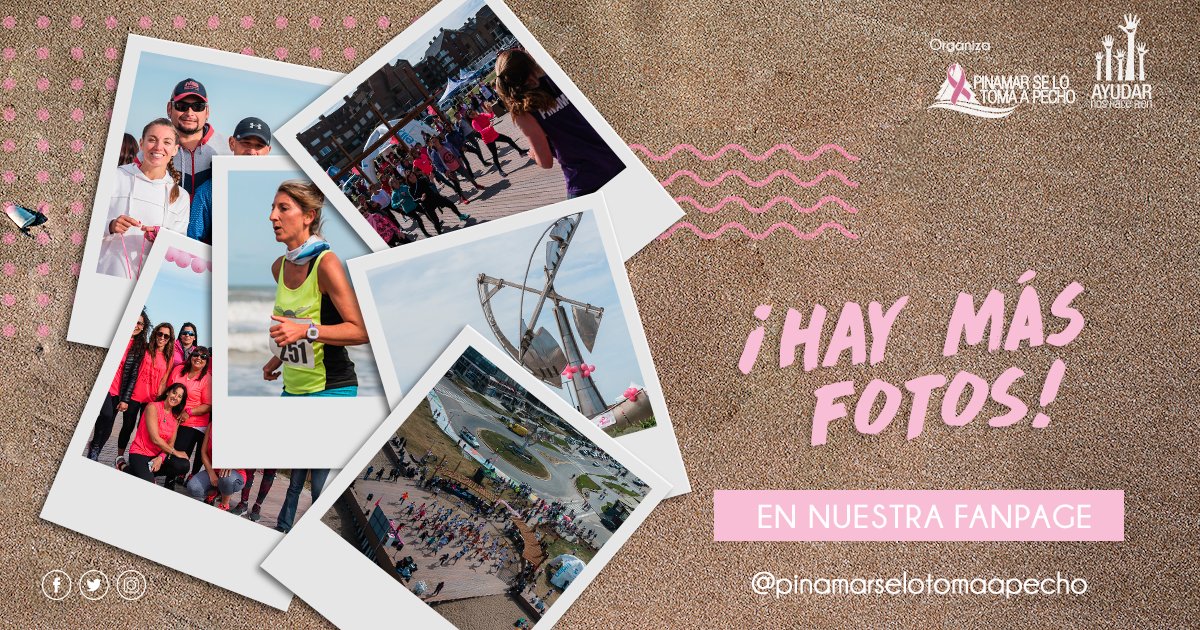 Pinamarapecho's tweet photo. ¡Hay más fotos! de la 5º Correcaminata "Pinamar se lo toma a Pecho"
Encontralas en nuestra Fanpage 
https://t.co/W0w2WnVXx8
#5ºCorrecaminata #PinamarSeLoTomaAPecho #Chequeate https://t.co/PSnJcdIglE