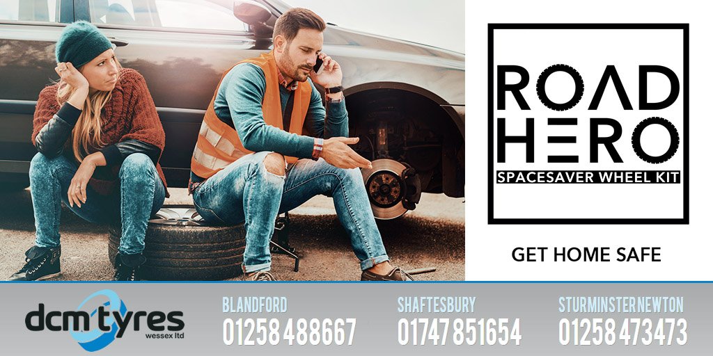 Don't get caught out on the roadside. We can supply a spacesaver, jack &amp; brace in a nice tidy bag. Perfect for those cars without a spare. 

bit.ly/2bprNGK #roadhero #dcmtyres #dcmtyreandautocentres #dorset #wiltshire