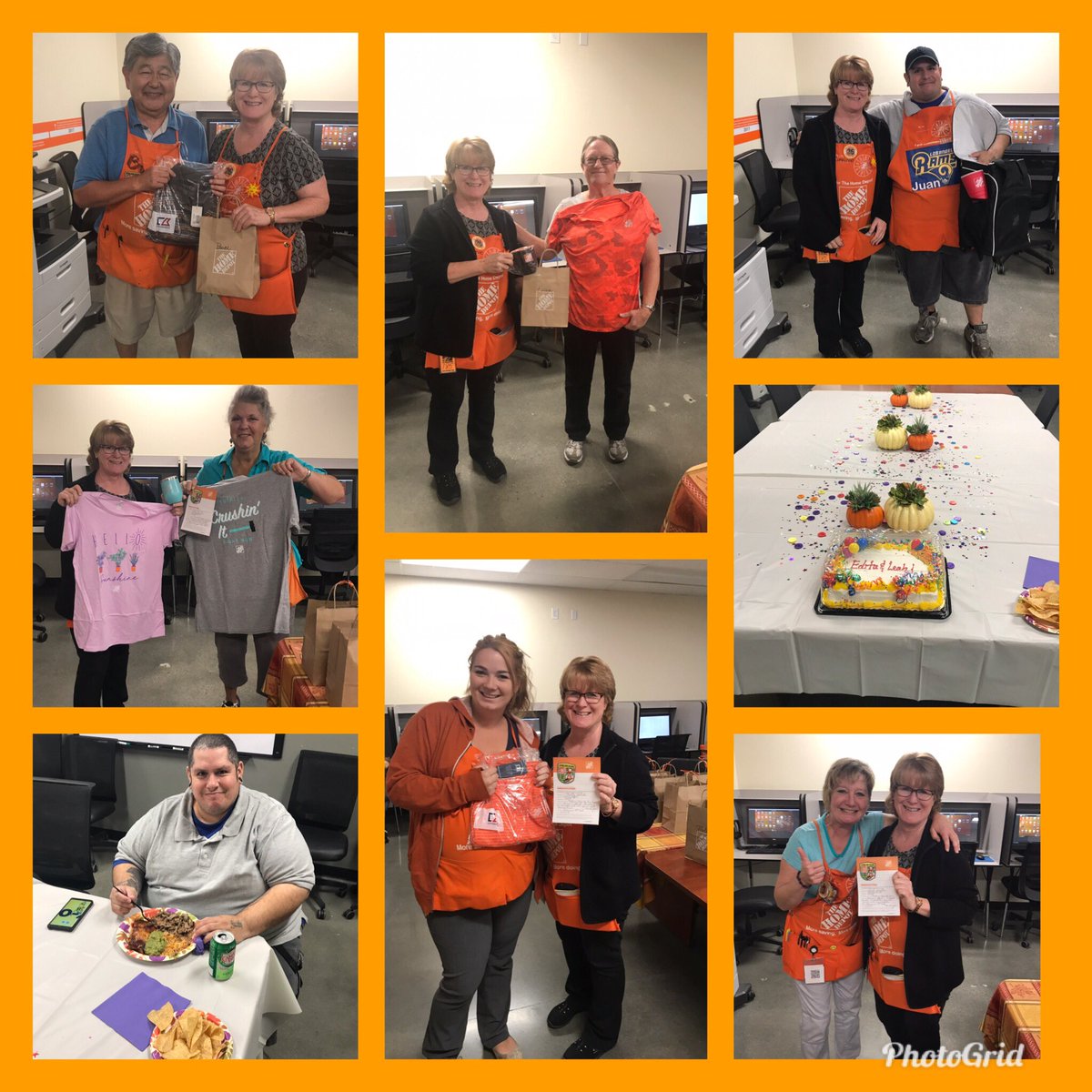 Showing appreciation to our Awesome cashiers with dinner, awards and gifts. Thanks for all you do! #camandfriends2018 ⁦<a href="/jptorresSM/">J.P. Torres</a>⁩ ⁦@ShawnEvans8949⁩ ⁦<a href="/DepotJake/">Jake From Home Depot</a>⁩ <a href="/Laura_BMata/">Laura Mata</a>⁩ ⁦<a href="/NotoKara/">Kara Noto</a>⁩ ⁦<a href="/AnthonyHajduk/">Anthony Hajduk</a>⁩ ⁦<a href="/JabarrBean/">Jabarr Bean</a>⁩
