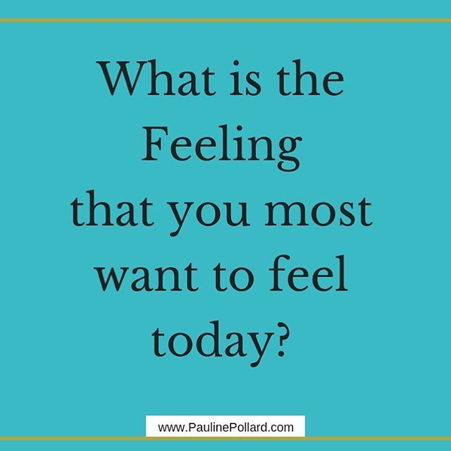 What is the FEELING you most want to feel today?⠀
⠀
Just decide, and then keep reminding yourself throughout the day.⠀
⠀
That is all you need to focus on.........when you don't feel it just remind yourself to come back to that feeling.⠀
⠀
Let me … ift.tt/2AquDbr