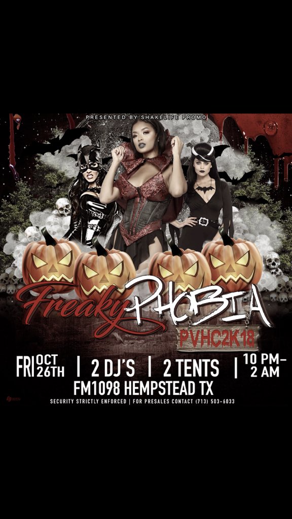 YellaBoyyKg's tweet photo. 10/26 Official line up #PVHC2K18 #freakyphobia #sipndrip https://t.co/GMdwChJTlb