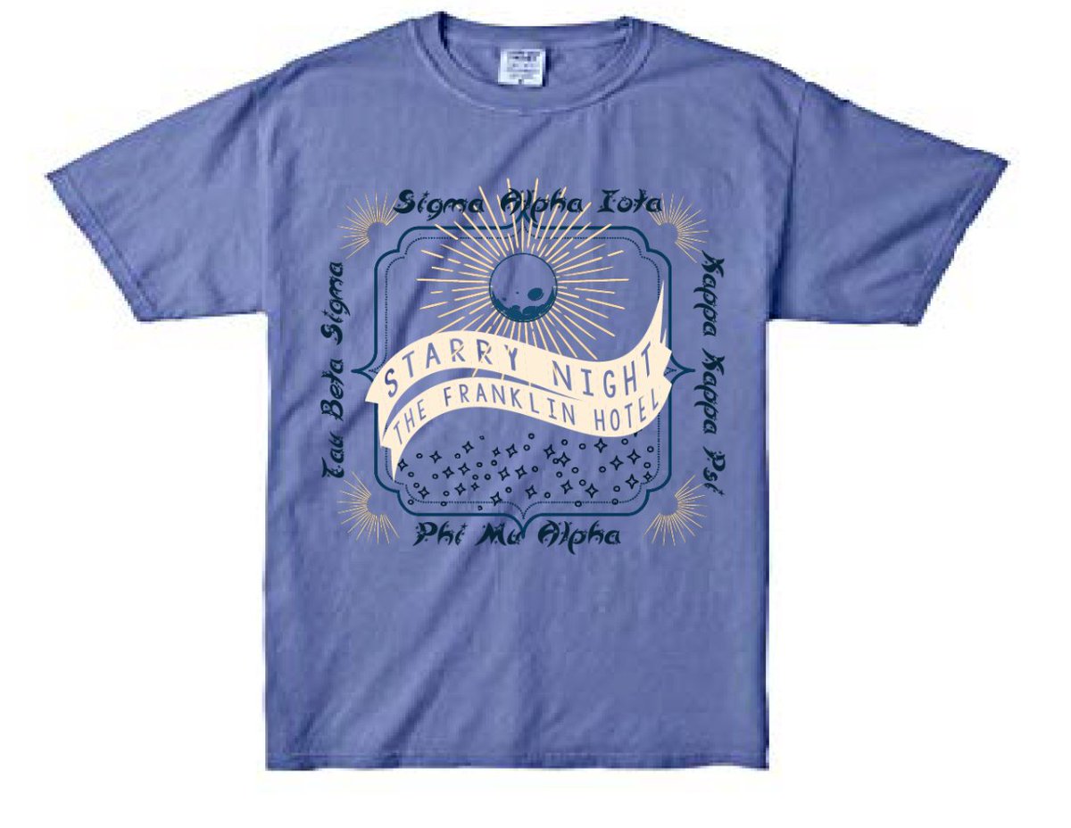 SAI_IotaTau's tweet image. Reason 3️⃣ why you should not miss this event: There is a sweet t-shirt available for purchase on the sign up form! Check out this picture and follow the link to buy a ticket and/or t-shirt for the 2018 Semi-formal with the GMC 🌟🌟🌟

TICKETS: tinyurl.com/gmcsemi18 !!!