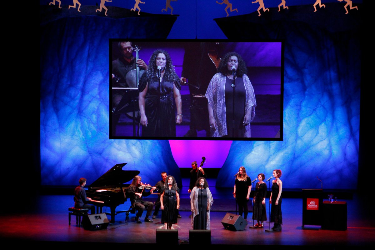 TheSourceNews (@thesourcenews1) on Twitter photo Beautiful opening performance by Big Law <a href="/EmmaDonovanDAWN/">Emma Donovan</a> <a href="/delinebriscoe/">Deline Briscoe</a> based on an original composition for <a href="/theblackarmband/">Black Arm Band</a> 🎶 here at the <a href="/QldCon_Griffith/">Qld Conservatorium</a> 📸 Daniel McCormack #Integrity20 #griffithuni Beautiful opening performance by Big Law <a href="/EmmaDonovanDAWN/">Emma Donovan</a> <a href="/delinebriscoe/">Deline Briscoe</a> based on an original composition for <a href="/theblackarmband/">Black Arm Band</a> 🎶 here at the <a href="/QldCon_Griffith/">Qld Conservatorium</a> 📸 Daniel McCormack #Integrity20 #griffithuni