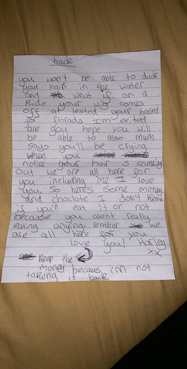 boyle_abbie's tweet photo. Been really ill recently and come home to find this on my pillow from my little sister. Honestly can’t deal with how cute she is 😭💔 so much love for her 💞 https://t.co/f2KKM3CnaK