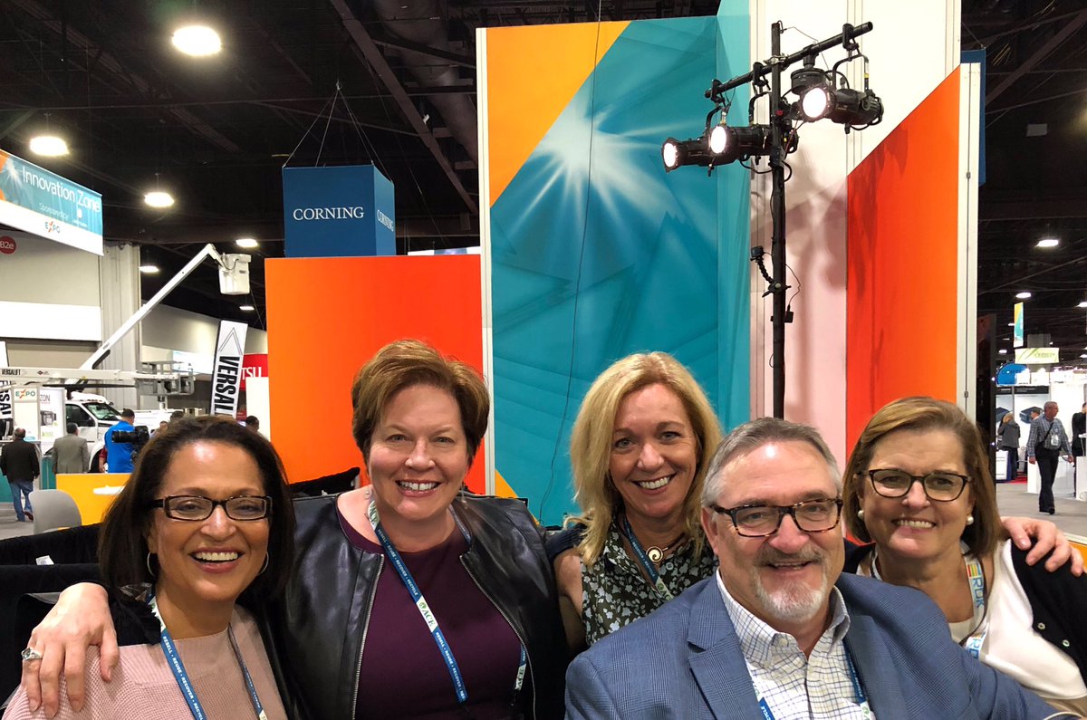 DSChristman's tweet image. As @LeslieEllisEdit would say, "Look who I ran into!" The band is back together at #CableTecExpo - lots of fun and connecting with the greatest people in the industry! @MischRay @LRM_JLM @NCTAitv