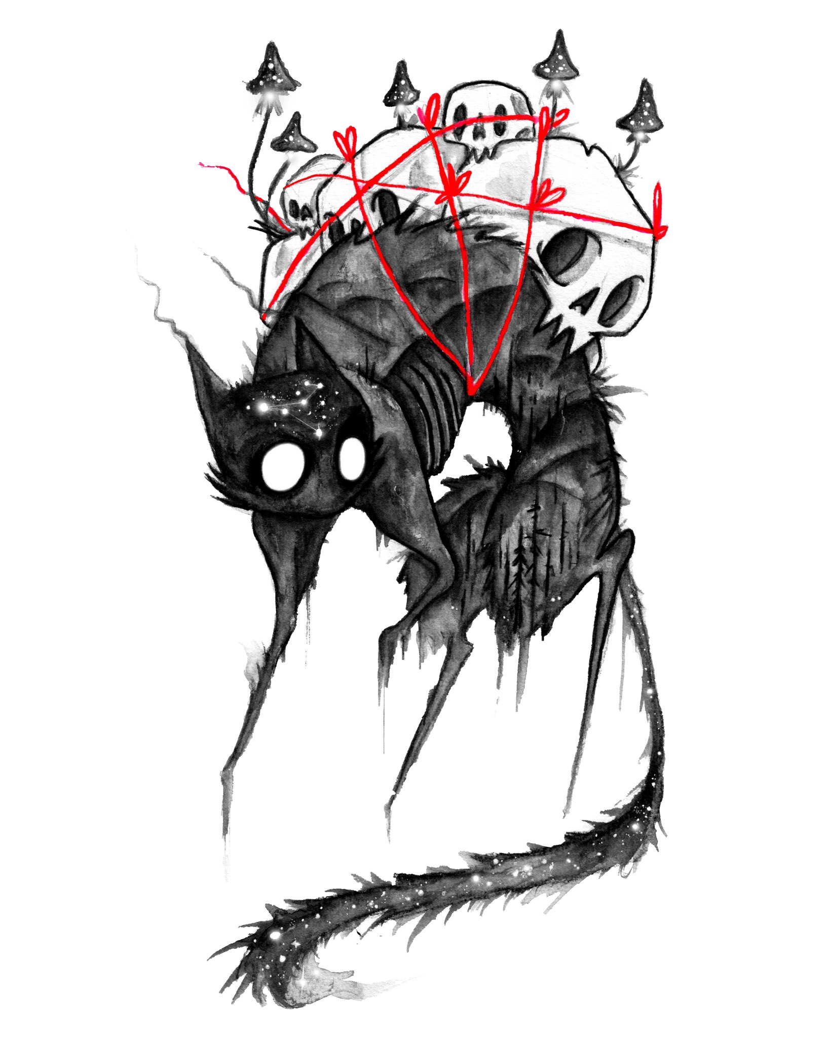 Scaredy Cat | Art Board Print