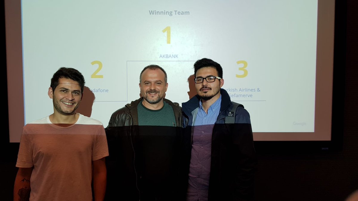 ayhandoslu's tweet photo. @Akbank önyüz altyapı geliştirme ekibinin temsilcileri olarak, @Google Speed Hackathon’da elde ettiğimiz birincilikten 4 ay sonra @Google AMP Hackathon’da da birinciyiz 🙂
#AkbankDijitalBankacilik
#GoogleAMPHackathon
#AcceleratedMobilePages
#AMP
#GoogleTurkey
#GoogleTurkiye https://t.co/muhxXnGKSe