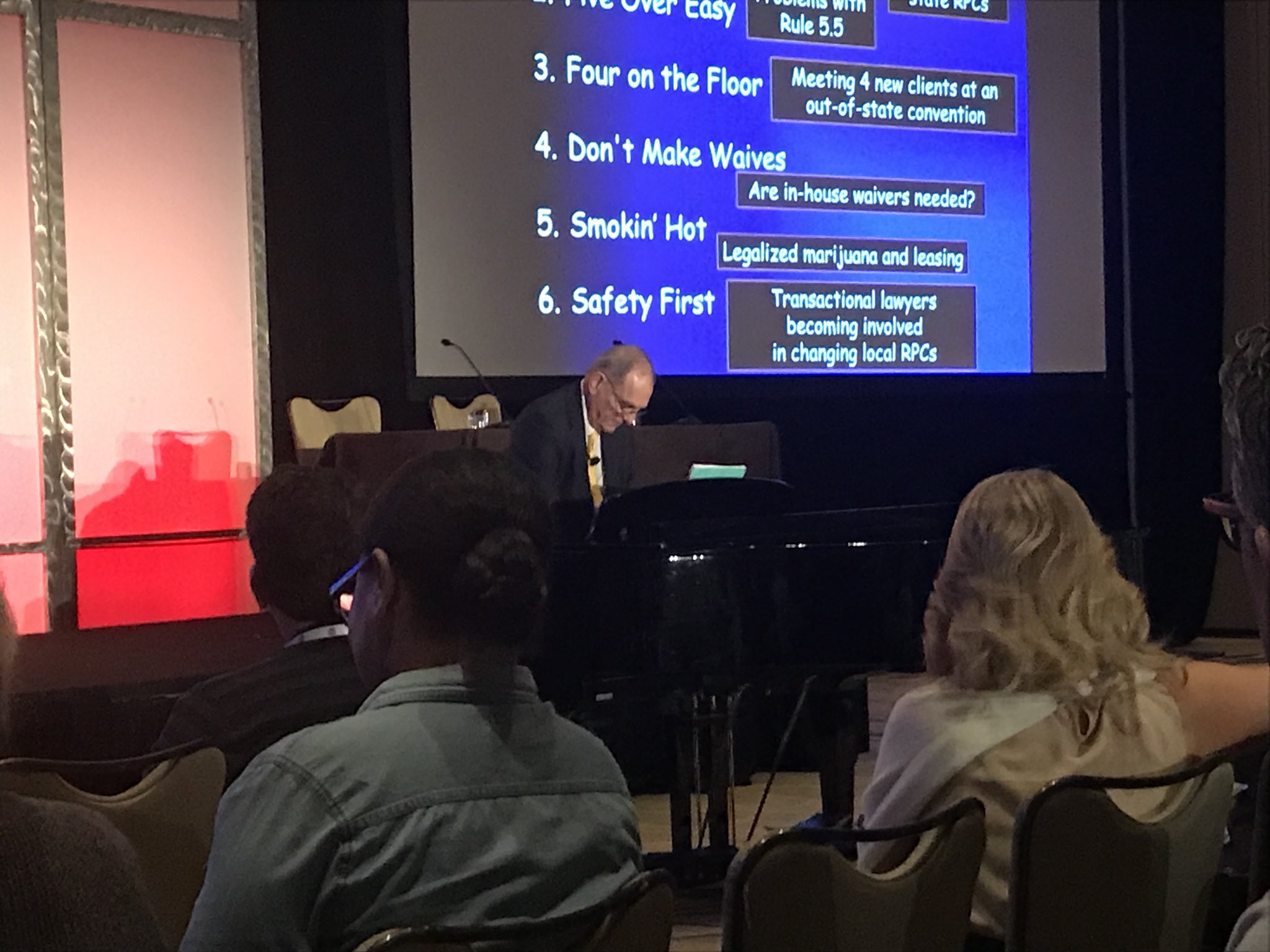 Ryan Rivera on Twitter "ICSCLaw another entertaining ethics session