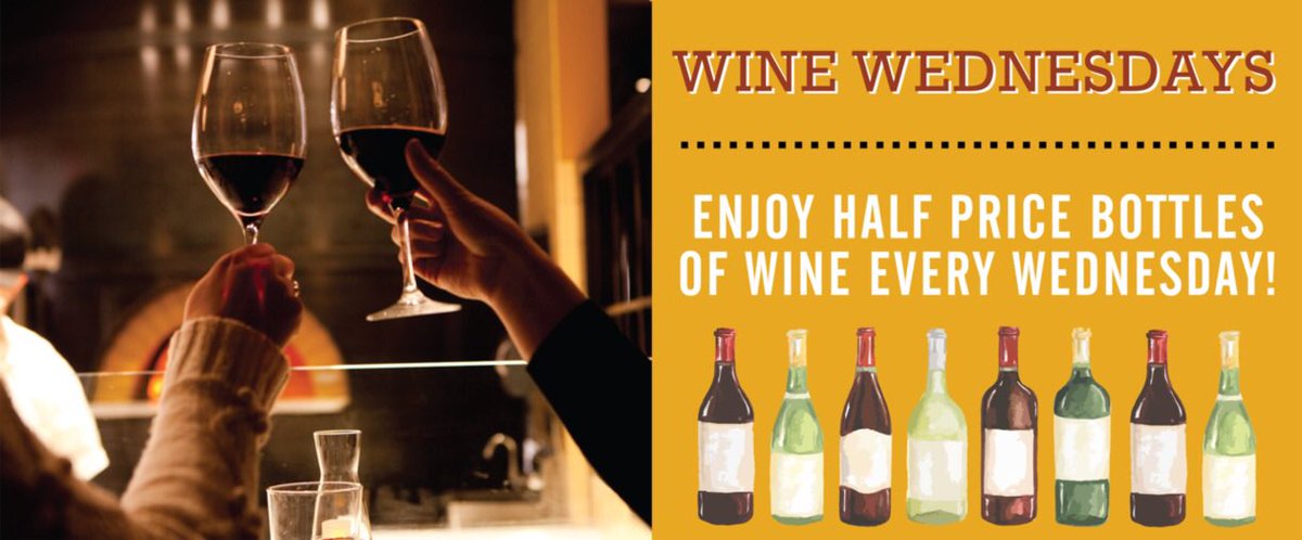 TarryNewHaven's tweet photo. Hump Day got ya down? We’ve got #WineWednesday all day to lift you up! https://t.co/ramSoN4YvC