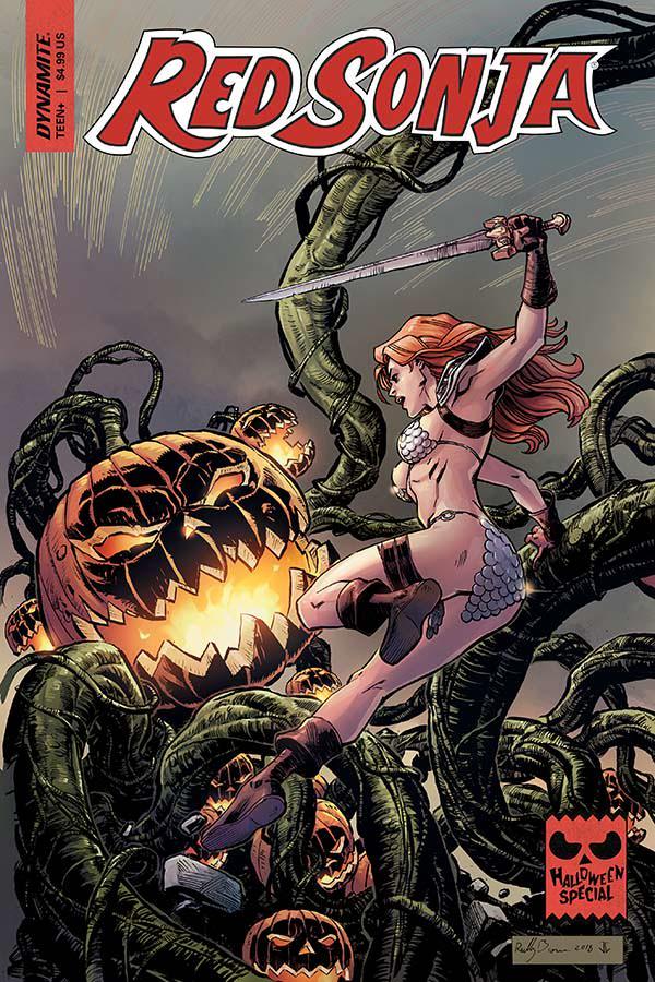 ToylabHQ's tweet photo. Red Sonja vs Werewolves in Halloween Special https://t.co/bDjLLjflOx #ComicNews, #ComicPreviews, #Halloween, #HalloweenComics, #RedSonja, #ToylabPreviews, comics, IndieComics https://t.co/IdgR8hWHby