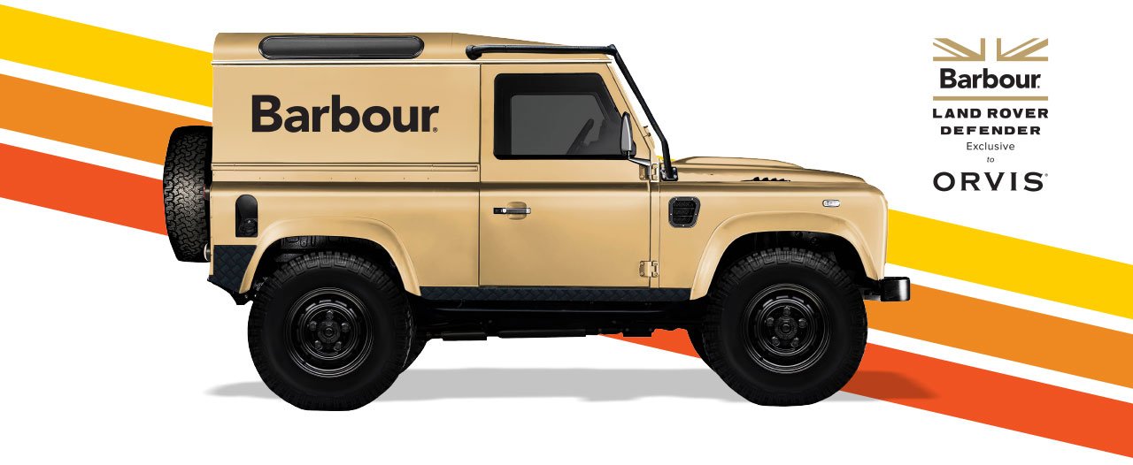 orvis barbour land rover 