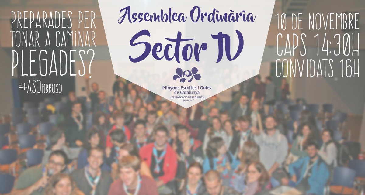 Sector_4's tweet photo. #NERVIS! El @Sector_4 es prepara per iniciar un nou curs! I quest any... que ens depararà? #ASOmbroso! https://t.co/skqx1rJWSN
