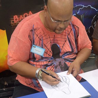 CoastConMS's tweet photo. ATTENTION! GUEST ANNOUNCEMENT INCOMING!  We are happy to welcome Damon Bowie back to CoastCon 42 as an Artist Guest!  Check out our Facebook for all the info on this great artist!  https://t.co/rWq4fYCQf0 https://t.co/jBwxMh21UK