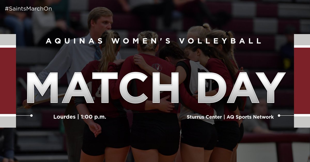 MATCH DAY!

The Saints square off in a huge WHAC showdown with Lourdes at 1:00 p.m. this afternoon!

#SaintsMarchOn
