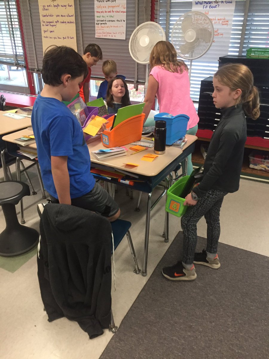 Winning4th's tweet image. Reading partners working together to hold each other accountable for growing ideas from the text @TCRWP