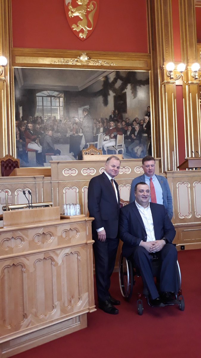 KipshidzeMaia's tweet image. Interesting discussions during the visit of Georgian Parliamentary Group of Friends of Norway with members of Friends of Georgia/Ukraine group at #Storting