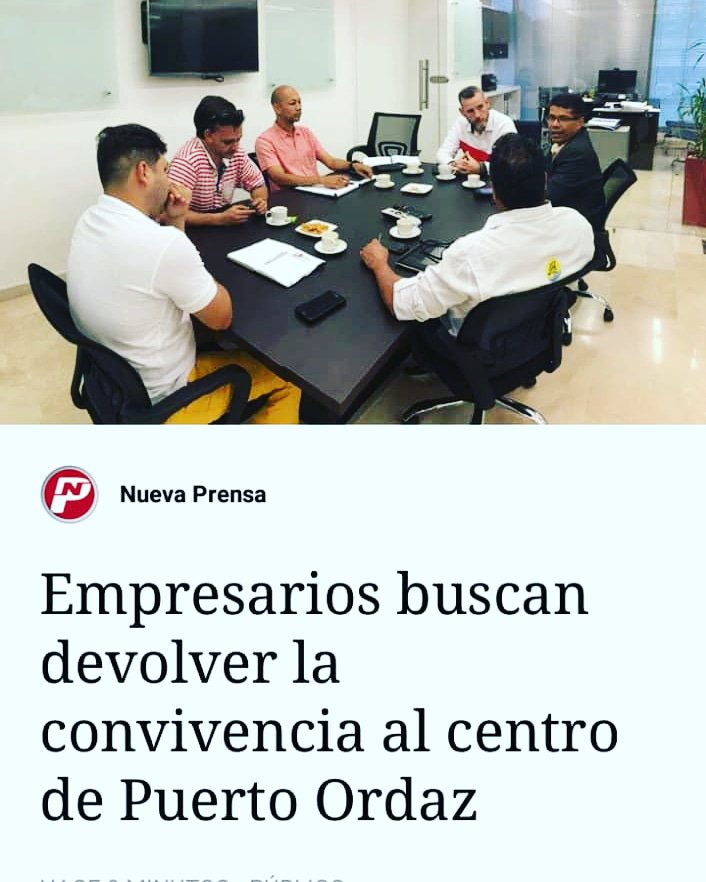 FedeindustriaBO's tweet photo. Excelente iniciativa de estos comerciantes del centro de Puerto Ordaz con el apoyo de @JustoNogueraP @OviedoPSUV
En la organización está el éxito 
Sigan adelante y a la orden desde @FedeindustriaBO
@AlcaldiaCaroni @sec_gob
@DespachoCaroni
 https://t.co/Z53jtx40w0