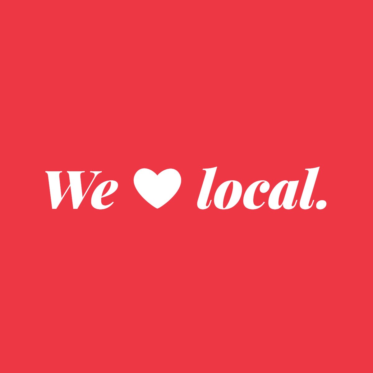It all comes down to community, and we're so proud to be part of this one.