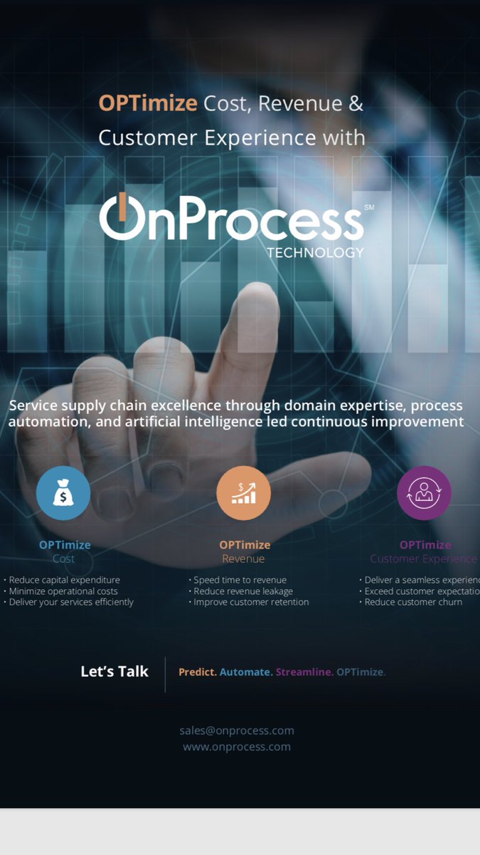 OnProcess's tweet photo. Tomorrow is the day! New website. New service. New ways to unlock value. Stay tuned! #OPTimize #OnProcess #AI #Automation #Streamline #PredictiveAnalytics #Analytics #Platform #technology #TechnologyTrends #ServiceValueChain #SupplyChain #Services #FieldService https://t.co/we4fufUkjo