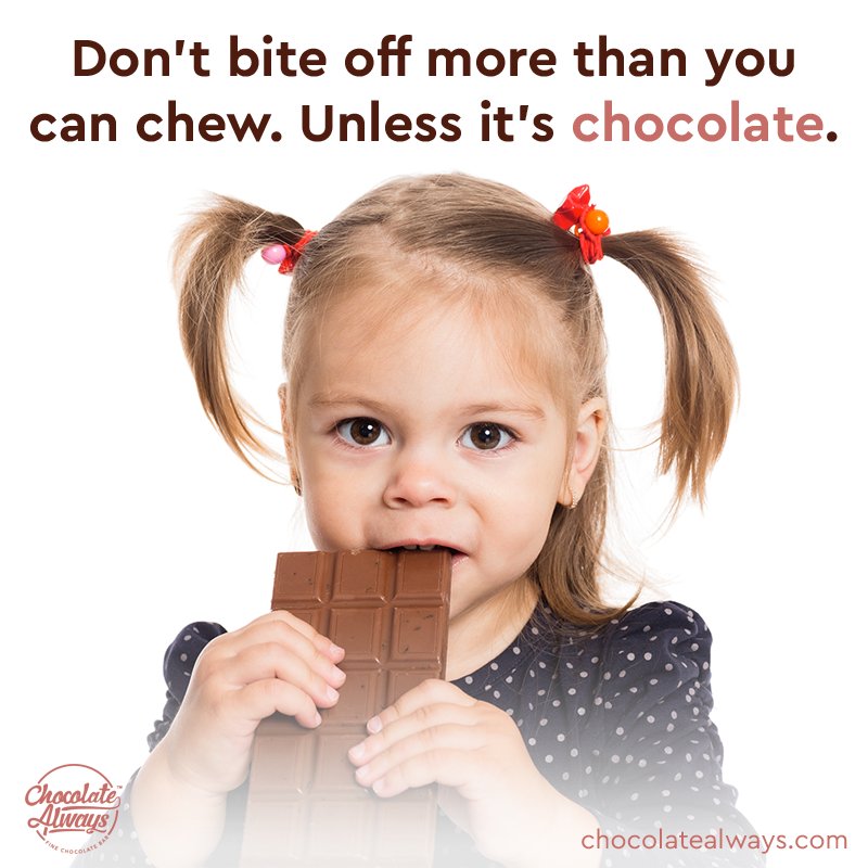 Chocolate Always tweet media
