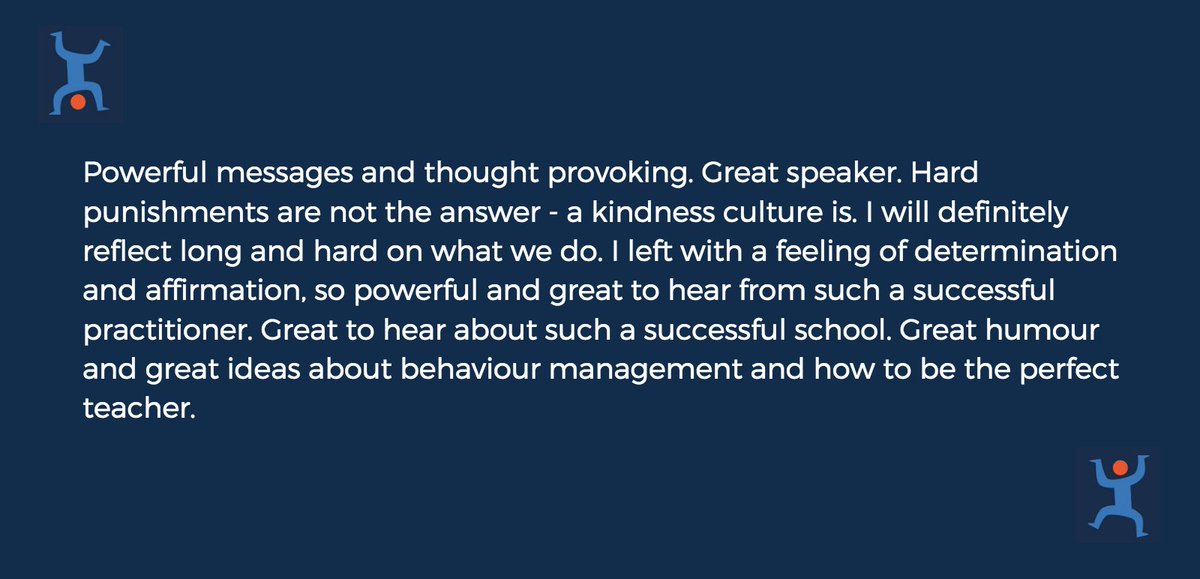 ITLWorldwide's tweet image. It&apos;s all about #unconditionalpositiveregard and that&apos;s clearly what comes through in this fabulous feedback for our Associate Dave Whitaker @davewhitaker246 from a recent event. Thank you Dave.  #thereisanotherotherway